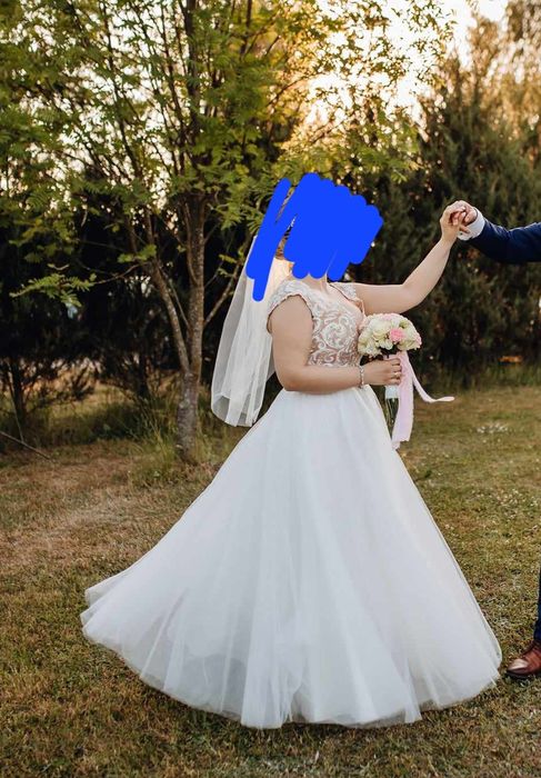 Suknia ślubna r. 38