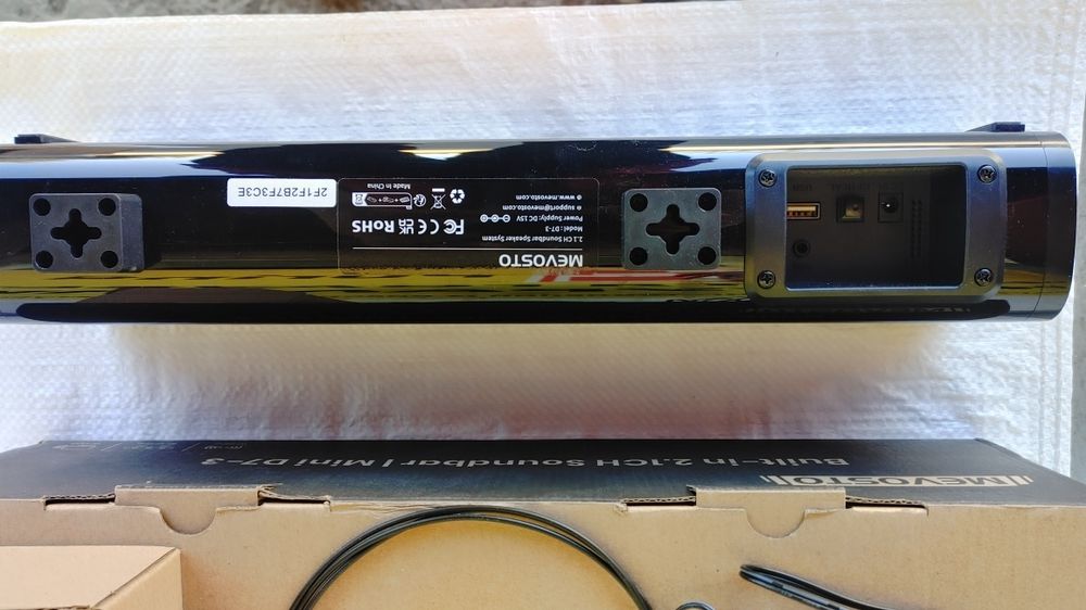 Саундбар MEVOSTO Mini D7-3 Built-in 2.1CH Компактний саундбар MEVOSTO