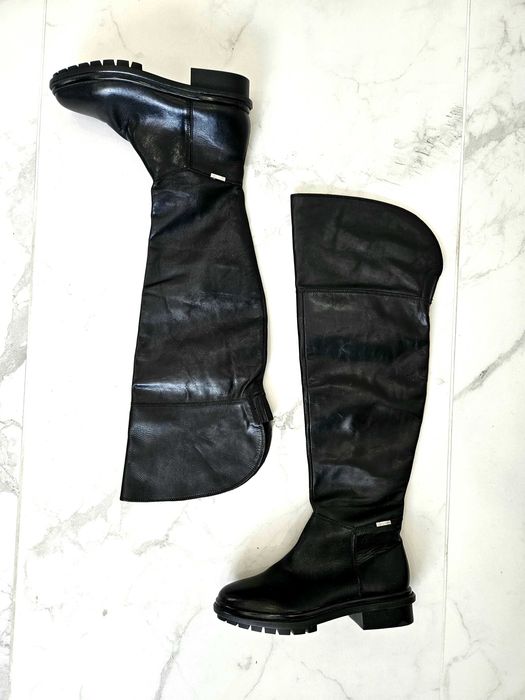 БОТФОРТИ !! Чоботи Kelvin Klein натуральна шкіра