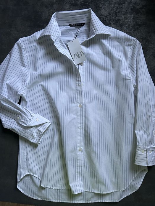 Сорочки рубашки Zara 2025 оверсайз