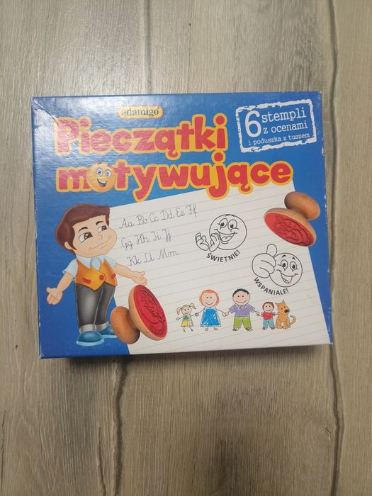 Pieczątki motywujące Adamigo