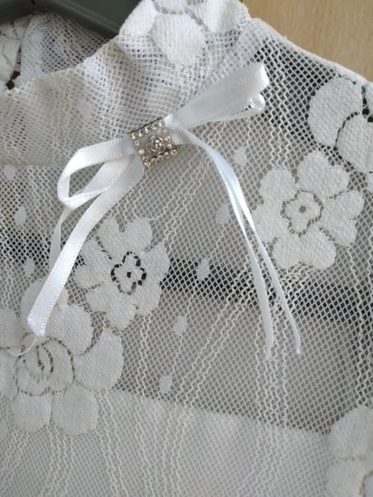 Дитяча біла блузка COLABEAR, ріст 130