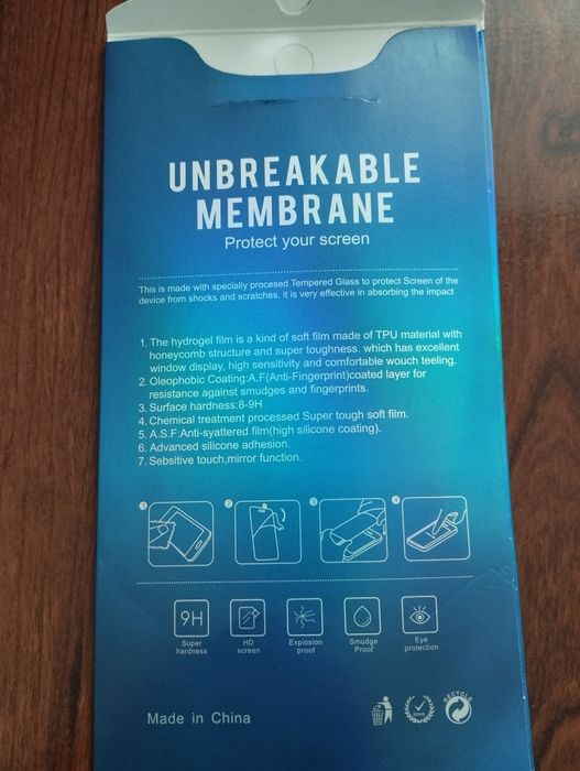 Захисна плівка 15,8х7,1 см на телефон