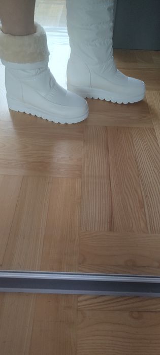 Śniegowce białe damskie