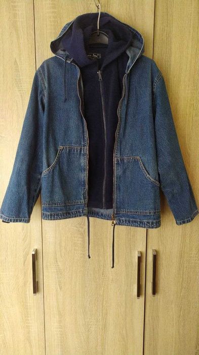 Комплект Куртка джинсова 2 в 1  та вельветові штани