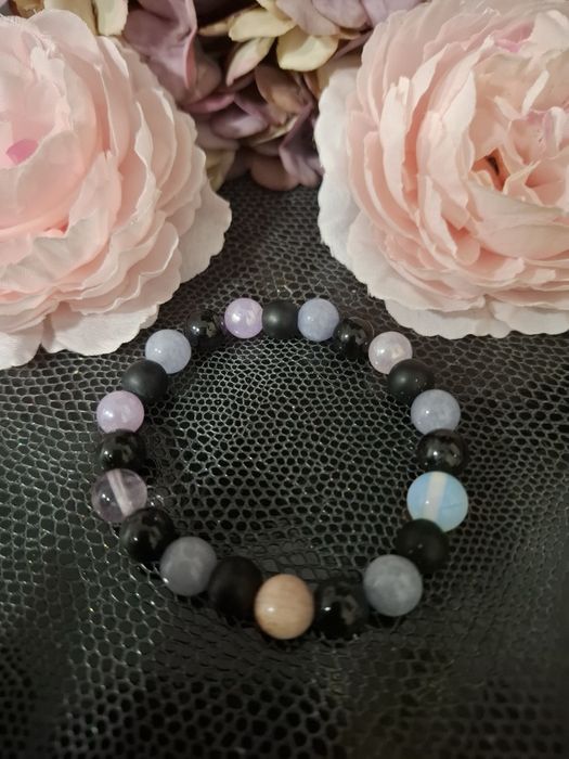 Bransoletka handmade z naturalnych kamieni
