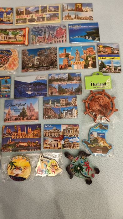 Magnesy na lodówkę Polska i zagranica