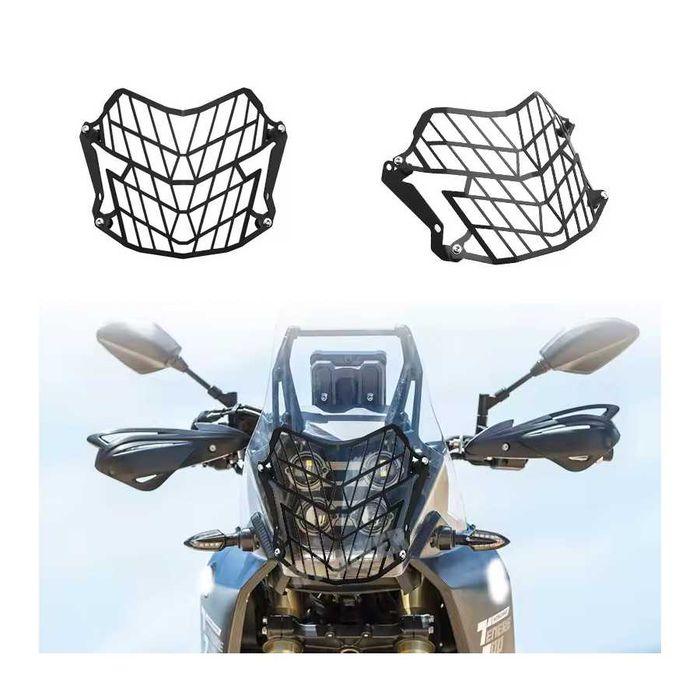 Proteção farol frontal Yamaha Tenere 700