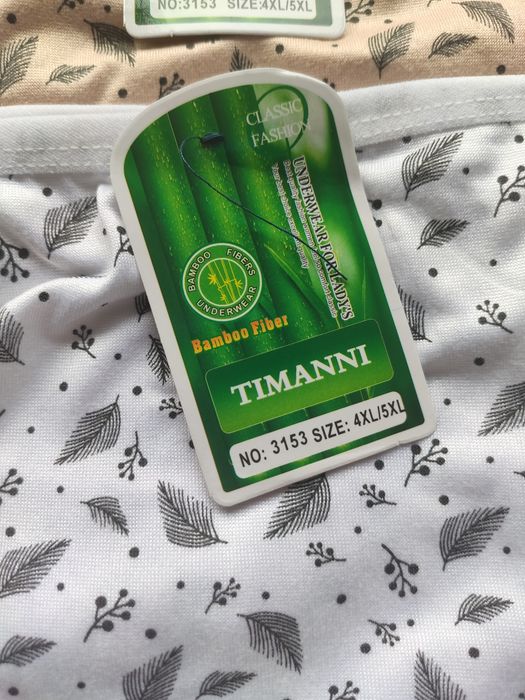 5x Par Majtki Damskie Wyższy Stan 4XL Nowe