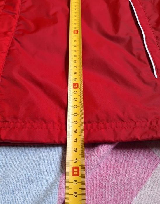 Corta-vento Adidas vermelho praticamente NOVO