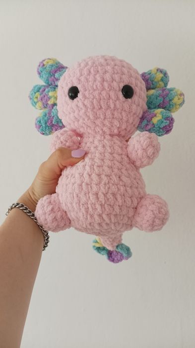 Maskotka aksolotl