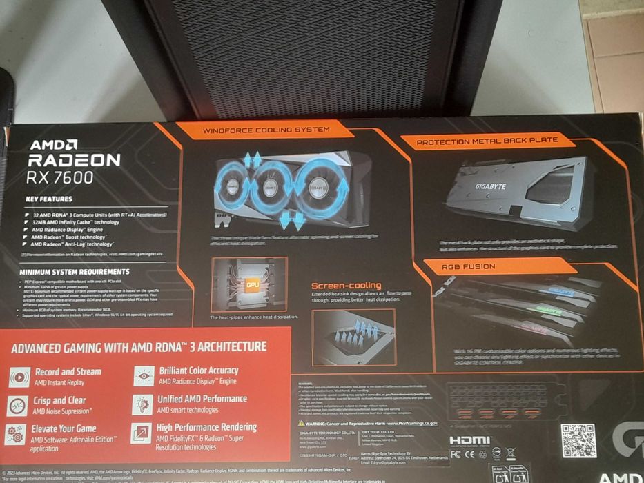 Radeon RX 7600 GAMING OC 8G