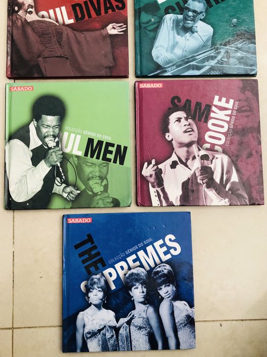 5 Cds - Colecção Genios do Soul