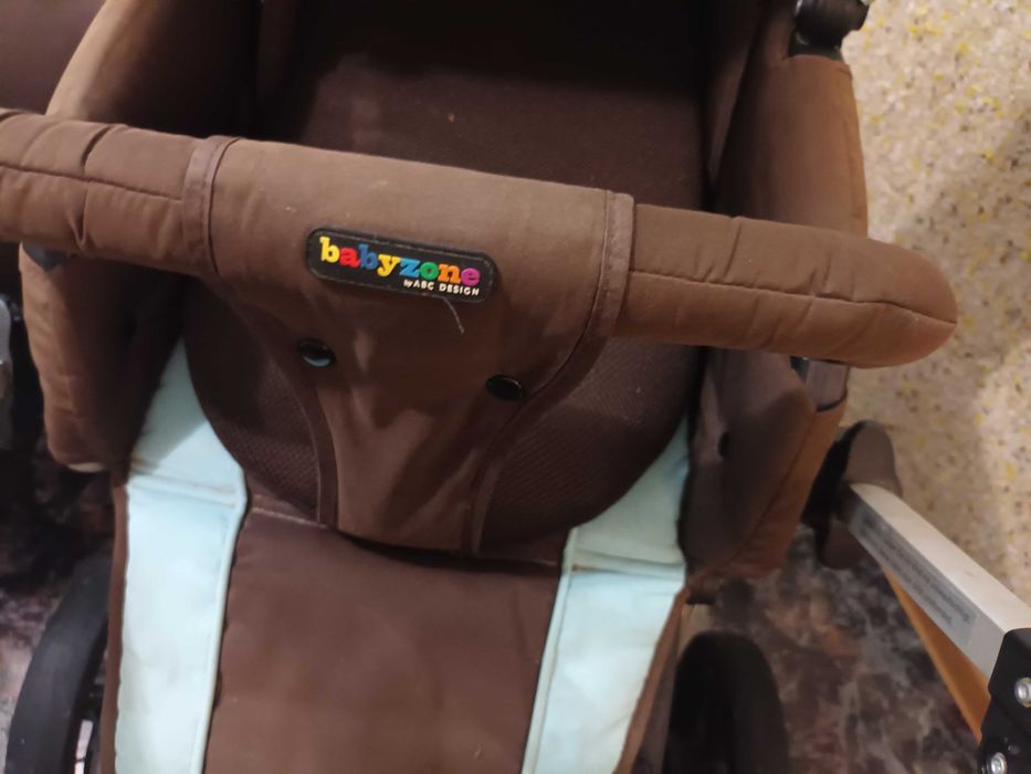 Коляска детская  прогулка ABG Avus Babyzone алюминий