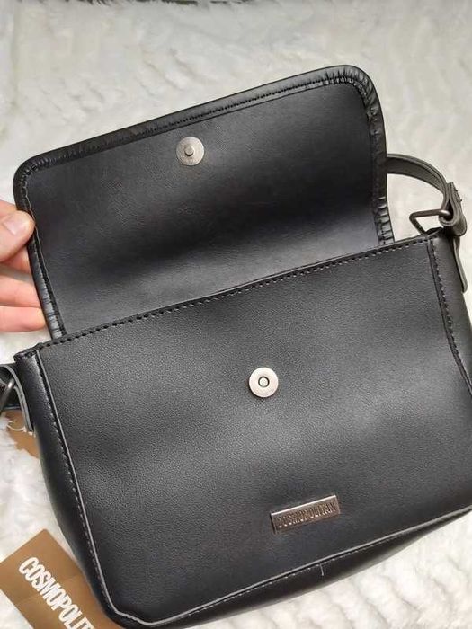 Torebka damska Cosmopolitan Elegancka Panterka Pasek Zatrzask