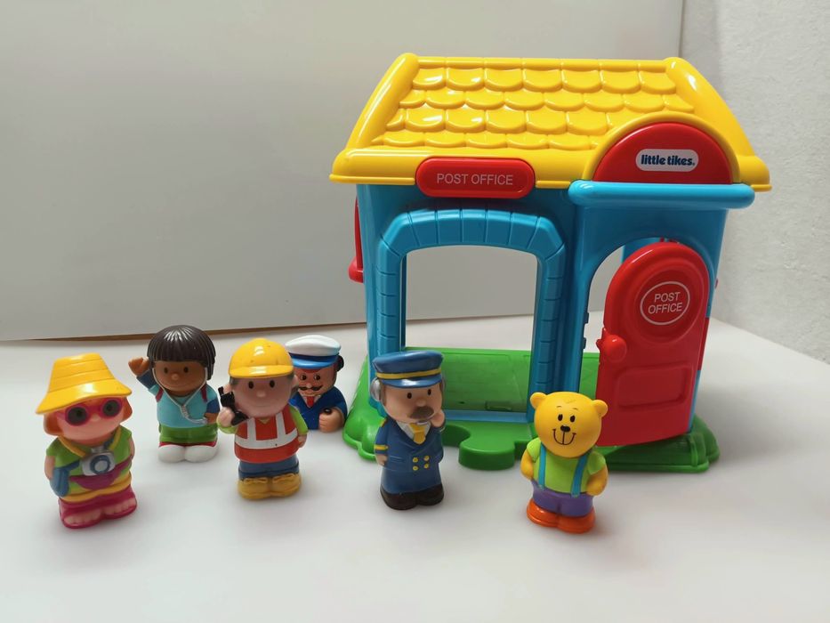 Little tikes zabawka poczta domek + ludziki people figurki  dumel elc
