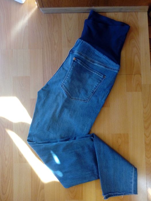 Jeansy ciążowe h&m M