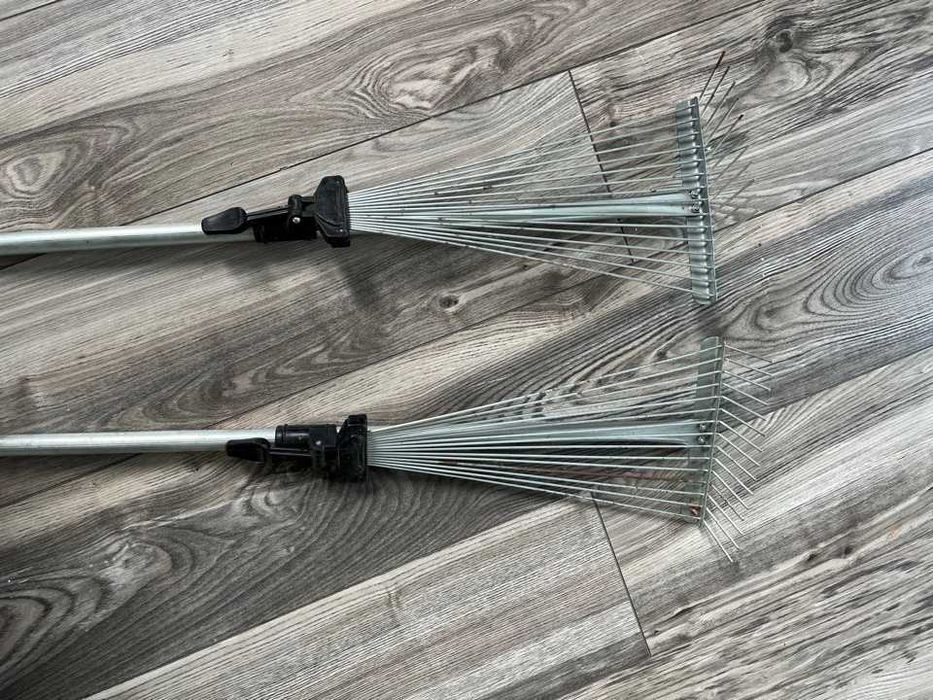 metalowe grabie do liści NOWE