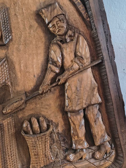 płaskorzeżba ręczna praca