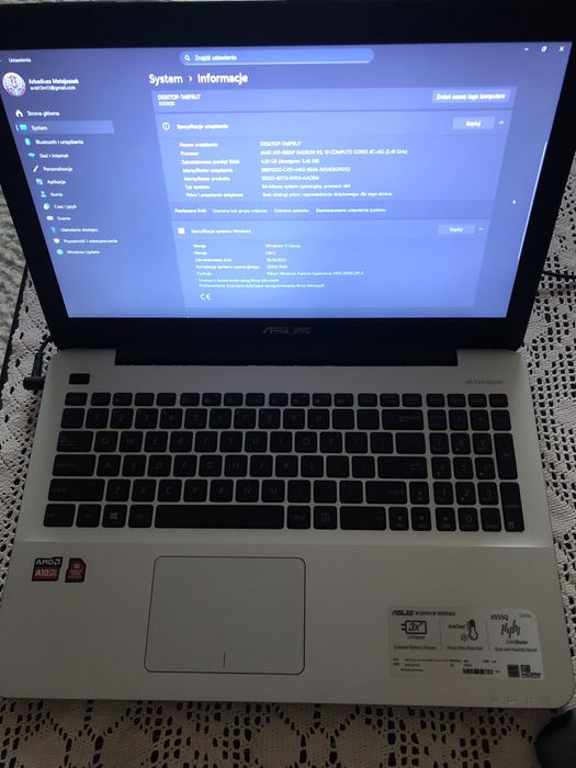Sprzedam Laptop ASUS