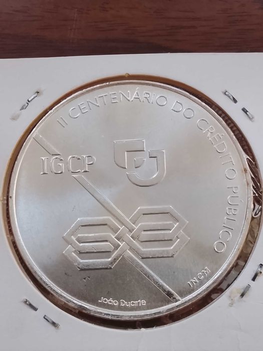Moeda de 1000 escudos de Crédito Público-Prata-1997