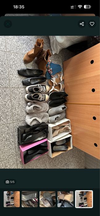 Calcado de senhora - lote para despachar