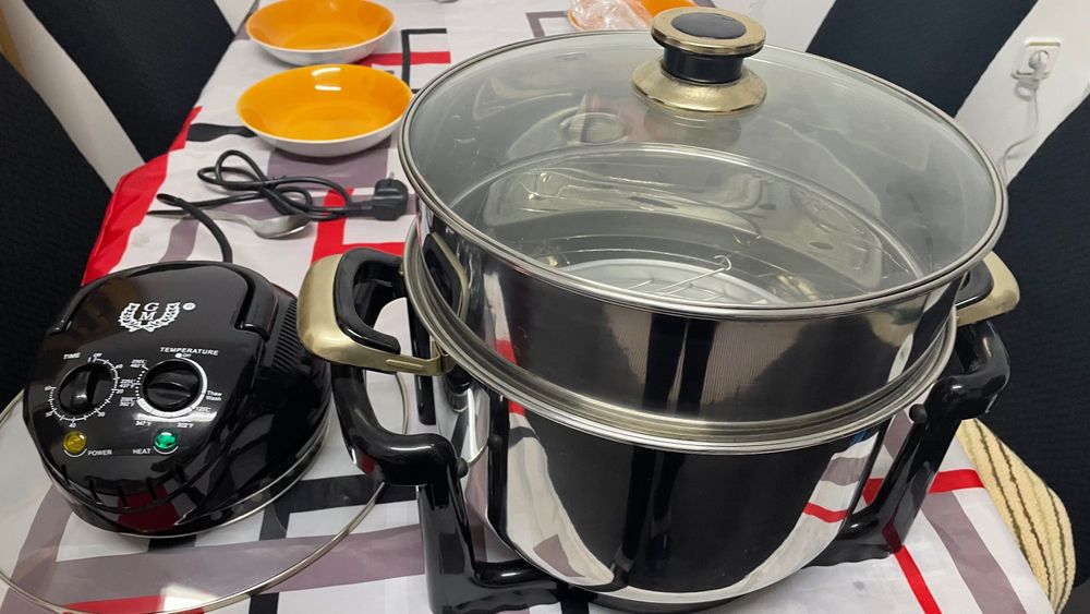 Forno a vapor eléctrico