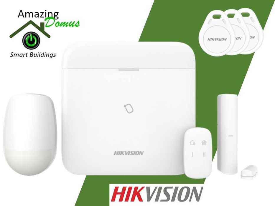 Alarme HIKVISON - KIT Profissional AX-PRO KIT DS-PWA96-KIT-WE