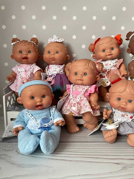 Милые пупсики мини кукла міні лялька пупс Нинес Nines, 26 см