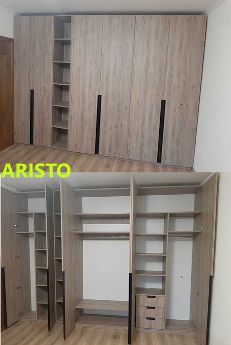 Шафа для одягу в спальню, передпокій, гардероб під замовлення