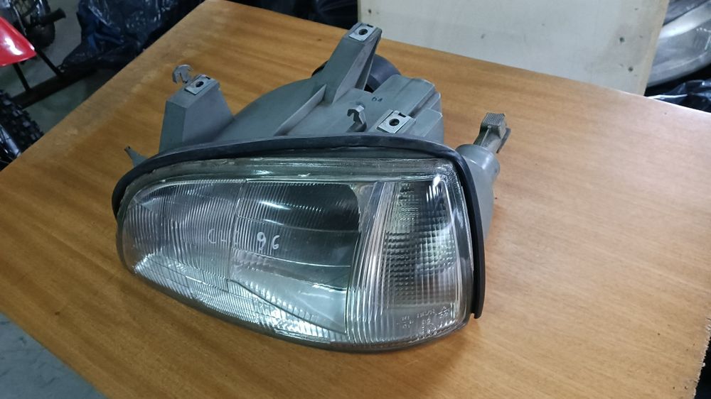 Ótica Renault Clio farol 1996 óptica esquerda