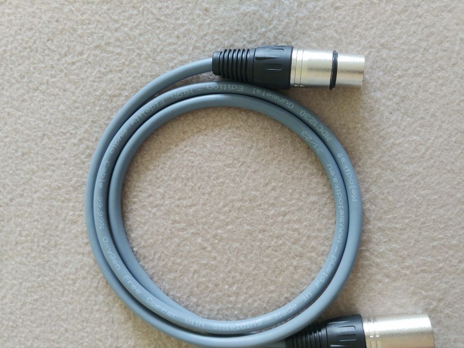 Melodika XLR 2x1m interkonekt mdc1230