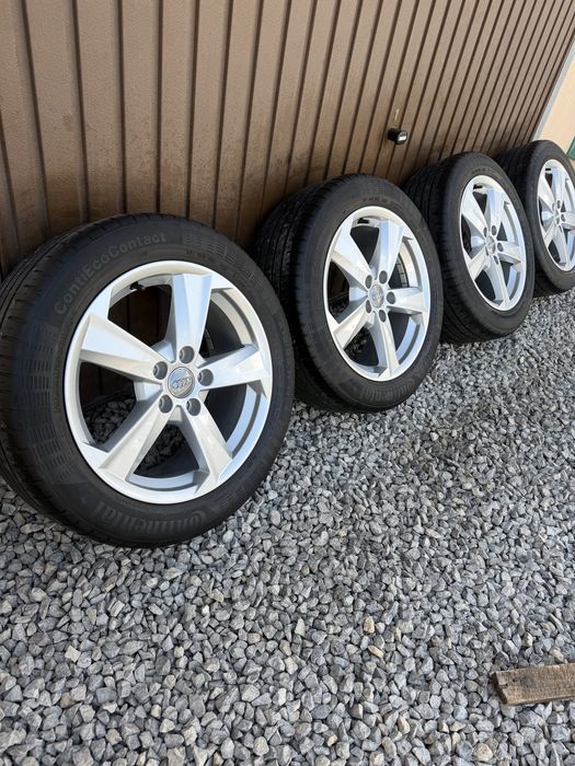 Felgi z oponami 17" Audi 5x112 215/55/17 Audi [A3] 8y [A6] c6 [Q2] ga [Q3] 8u f3 [TT] 8j 8s Seat Leon Exeo Ateca Skoda Octavia Superb Golf Passat T-ro