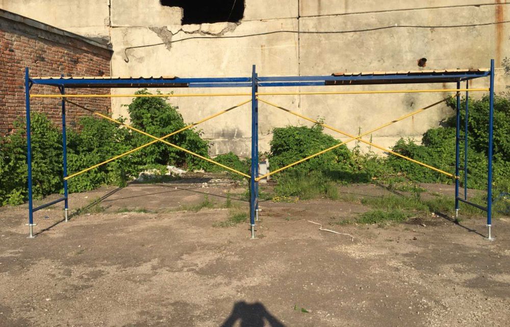 Будівельне риштування (леса). БЕЗКОШТОВНА ДОСТАВКА Полтава! 12м2