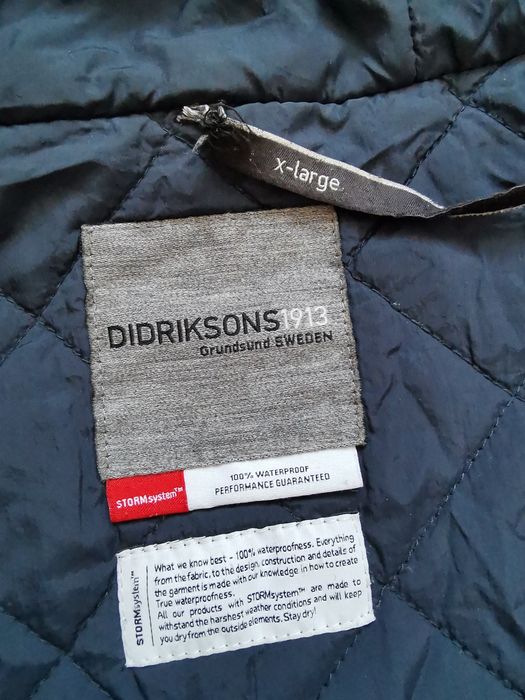 Didriksons 1913 Nerve ocieplana kurtka  parka z membraną Storm System