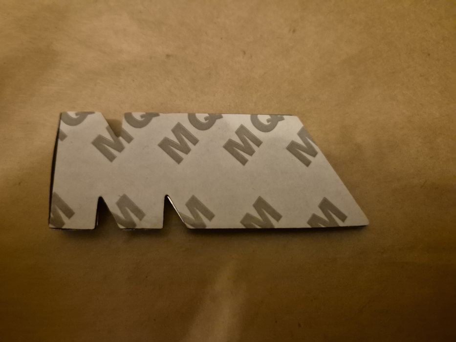Napis BMW M Tył Bagażnik M Sport 8,3/3 cm chrom -kolor