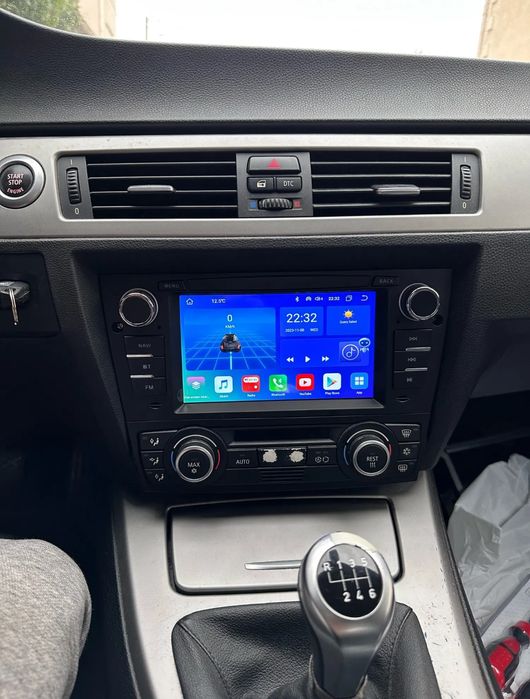 Rádio Android 14 com GPS BMW E90 E91 E92 E93 (Artigo Novo)