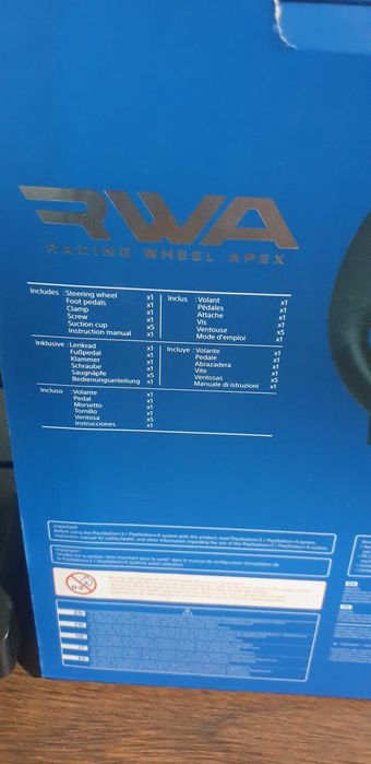 Vendo volante e pedais