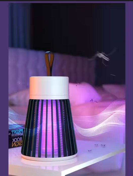 Електрична лампа-пастка для комарів USB (безпечна для дітей)