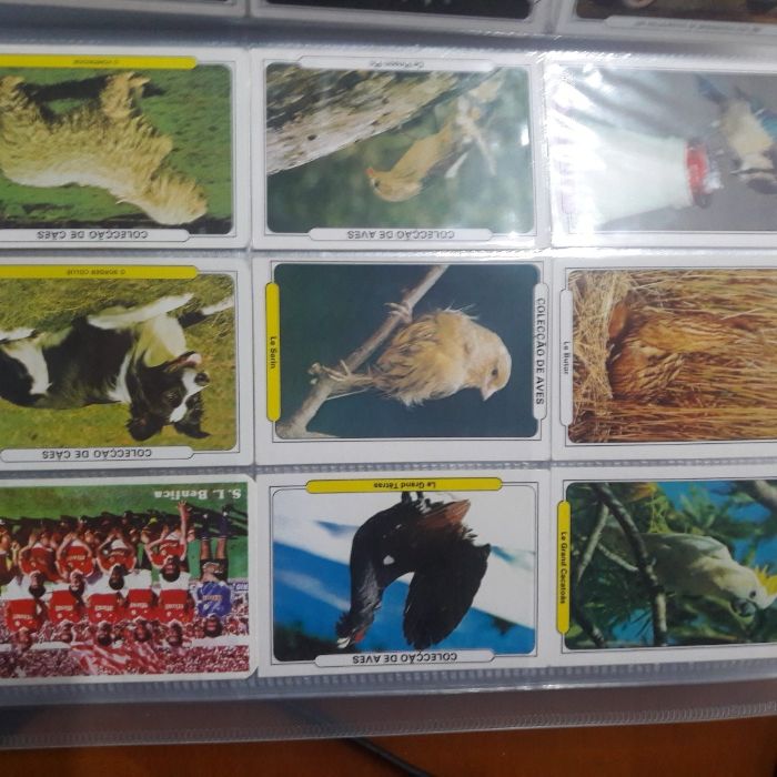 Calendários de coleções antigas