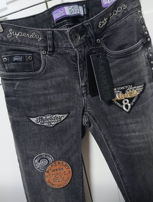 Spodnie jeansowe Superdry