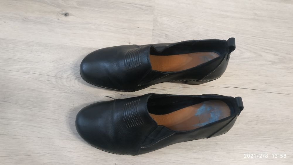 Шкіряні туфлі Clark 41-42