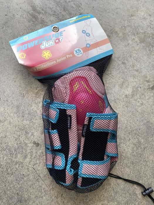 Conjunto patins + joelheiras