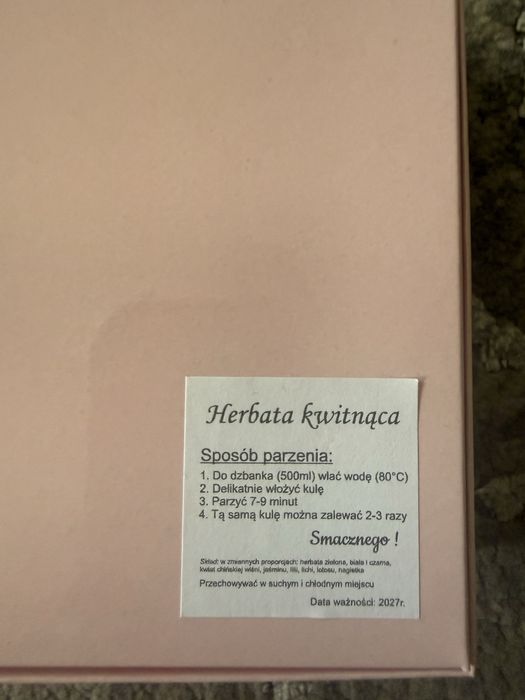 Kwitnąca herbata