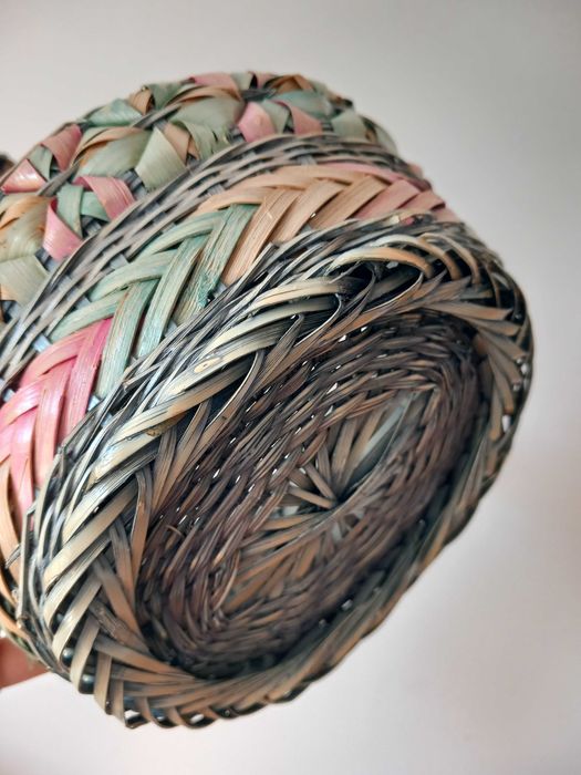 Cestinha em verga / vime