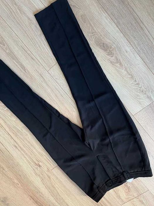 Eleganckie czarne spodnie NOWE z metkami 38/M
