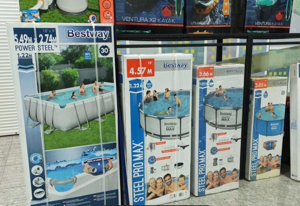 Каркасний басейн. Каркасный бассейн Intex Bestway. Розпродаж склада!