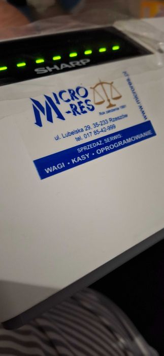 Kasa fiskalna Sharp ER A285-P