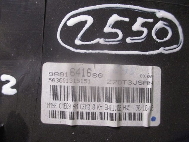 Quadrante / painel de instrumentos CITROËN Berlingo Van (B9)