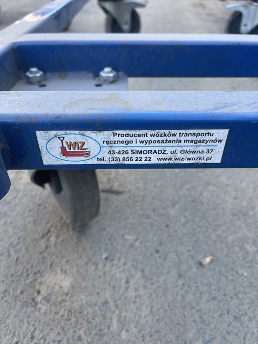 Wozek na palete paletowy wiz